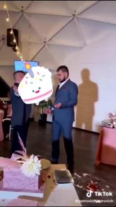 Drunk cousin ruins the wedding