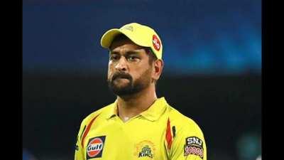 Dhoni watching his impact player Tushar Deshpande bowl