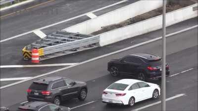 DC driver on I-395 living up to the stereotype that they are more important than everyone else.