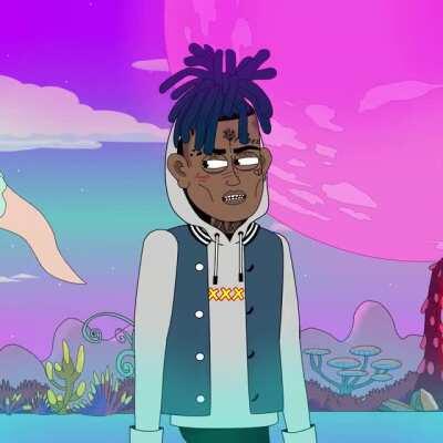 XXXTentacion x Rick & Morty 💜✨
