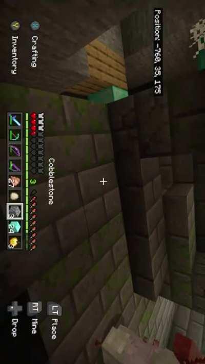 Weird stronghold glitch