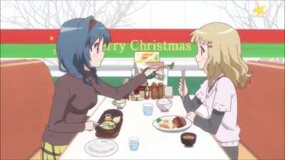 Sharing Food [Yuru Yuri]