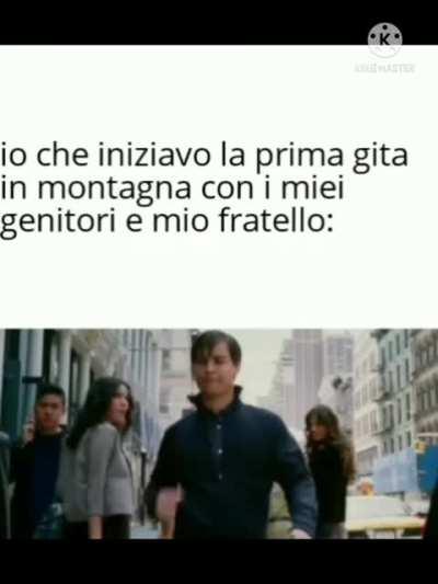 Una semplice guta in montagna