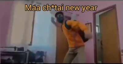When someone asked about new year eve plan.