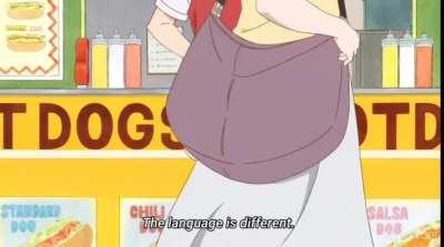 I love detail that since new York Is a english speaking state they english and kanna doesn't understand