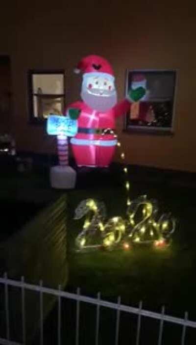 2020 according to Santa