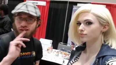 I know it's not a photo but it's still an amazing character arc