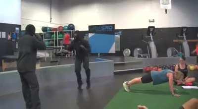 Burglars being dudes