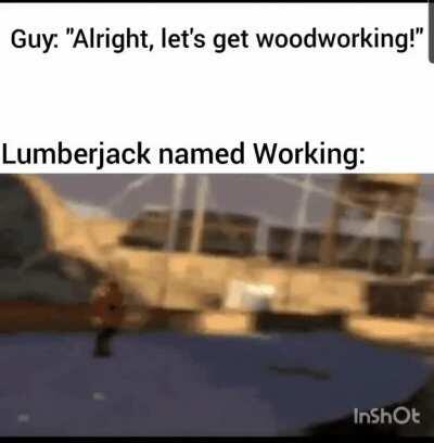 Thats some high quality wood you got there!