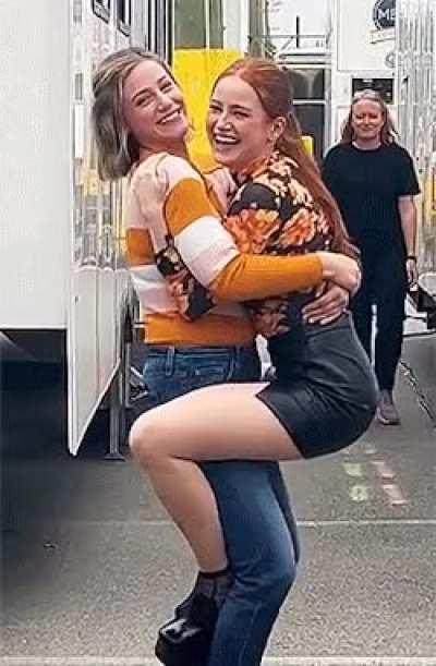 imagine pounding Madelaine Petsch just like this