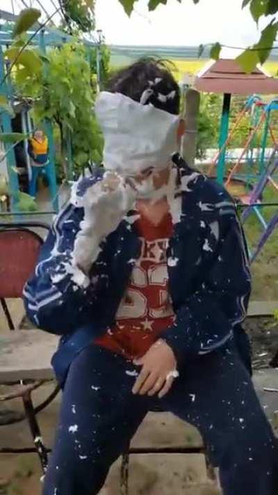 Dude experienced his villain origin story in the span of a minute