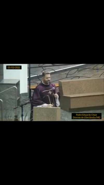 Mensagem muito lúcida do Pe. Eduardo César, da Diocese de Uberlândia/MG