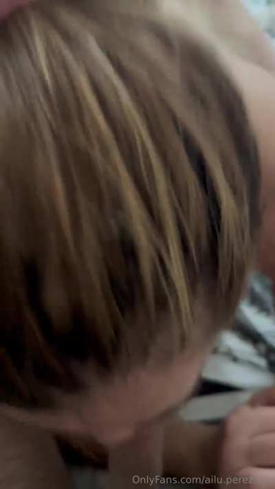 Ailin Perez blowjob 🔥 Join his channel on Telegram 🍑💦 (link in comments)