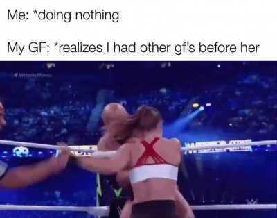 I DIDNT EVEN KNOW YOU EXISTED BABE