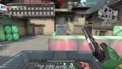 Valorant then mirrored looks really weird