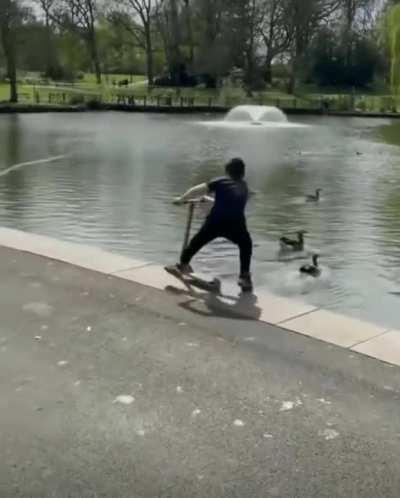 That trick though...