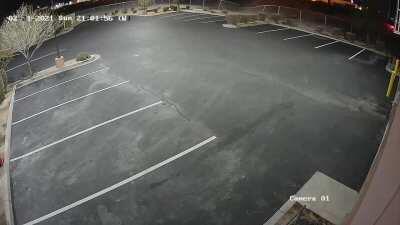 Checking security camera when...