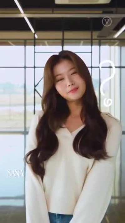 Sana picking up the call