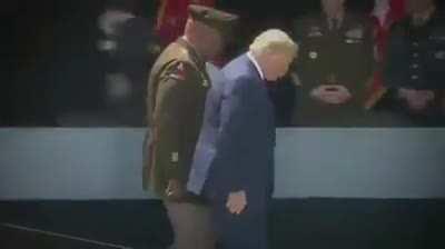 Joe Biden can run and drink water