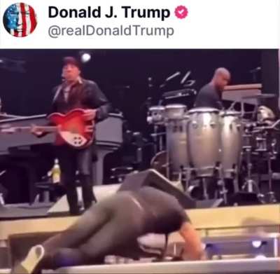 A real tweet from the President of the United States