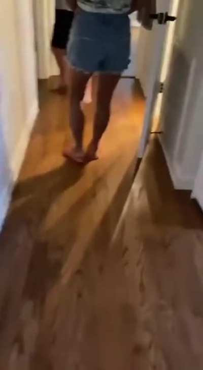 Mother's Boyfriend holds a gun at her son