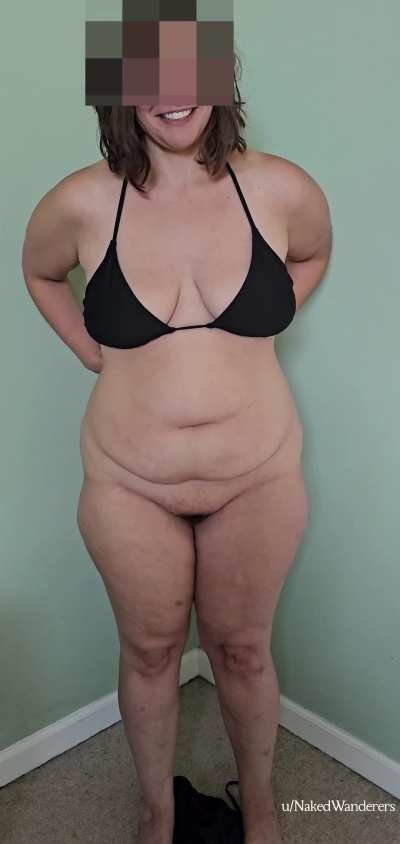 The only place a bathing suit belongs is on the floor