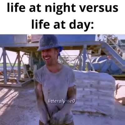 Real(ish, sometimes day feels just as bad if not worse)