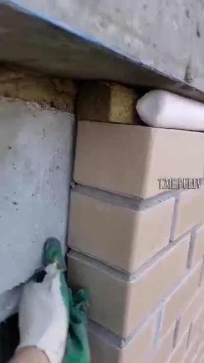 Russian brick work is top standard 👏