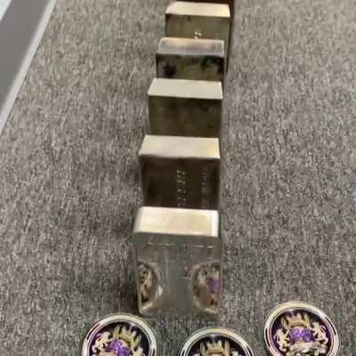 Dominoes Effect : Silver (w/Sound) 😃😂