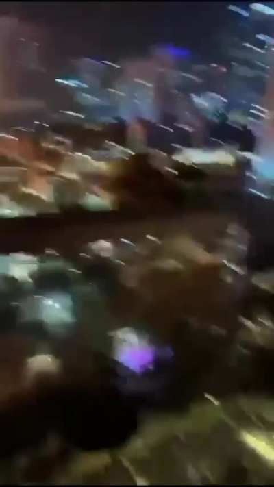 Another angle on the impact in Tel Aviv