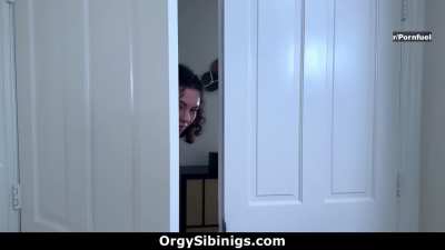 My Curiosity Gets Fucking My Jealous Stepsisters!