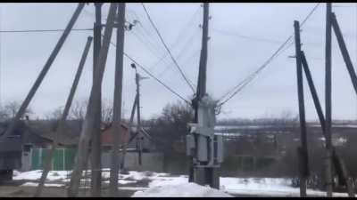 Russian SU 34 above Kharkiv rn