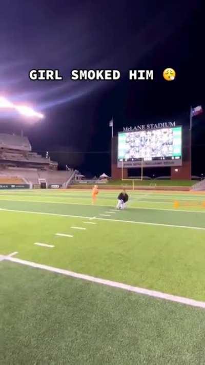 She’s fast 🏃🏼‍♀️🌪️