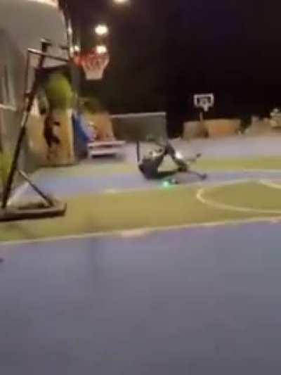 hmb while I play drone basketball