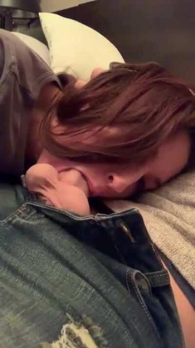 The way he uses my mouth like a pussy 🥵