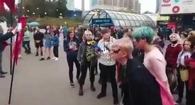 I don’t even want to know but this is a protest in Poland 🇵🇱