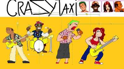 crazy taxi band