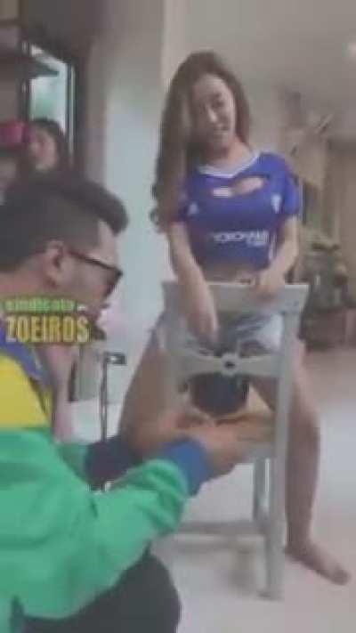 А у вас наверное щеки болели