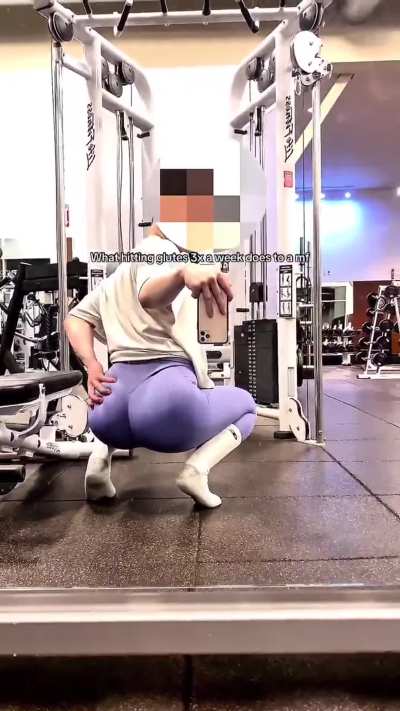 Back at the Booty Building Factory 🍑🍑