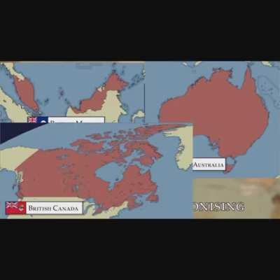 I dont remember where i founded the bri ish empire video