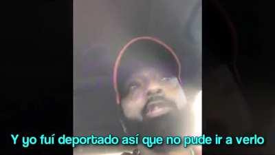 X's father, interview.