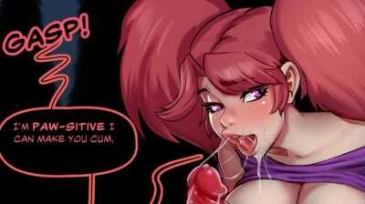 More fun with werewolf cock (@menoziriath)