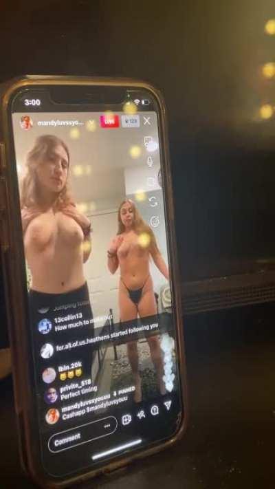 mandy and lucy live @mandyluvssyouuu