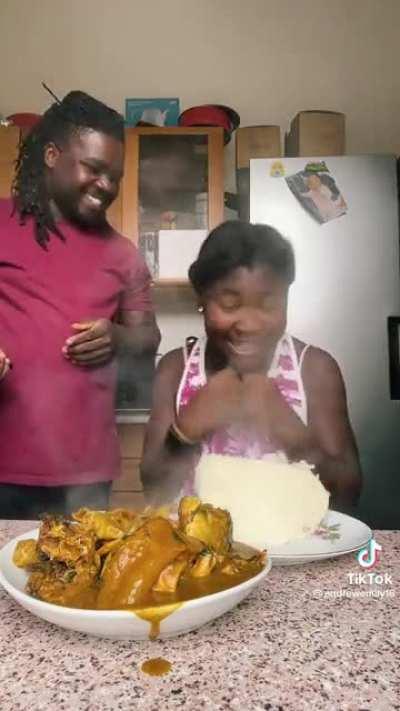 Her happiness made me smile cheek to cheek 😊