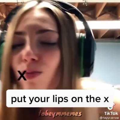 The unexpected kiss...