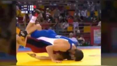 3 time Olympics gold medalist Saitiev's scrambles and cradles
