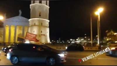 They love Trump in Lithuania