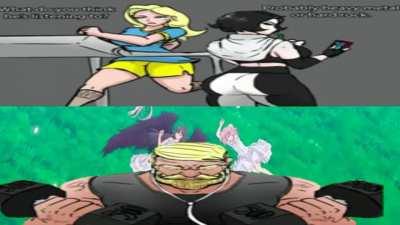 What do you think he's listening to?