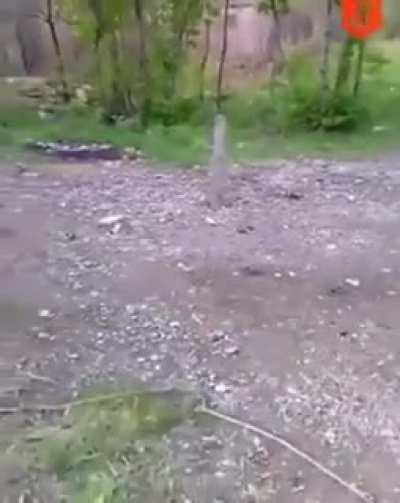 WCGW throwing a cigarette into a gas pipe?
