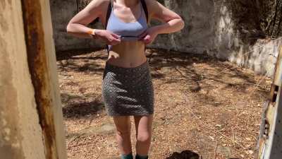 Took a moment on a busy hiking trail